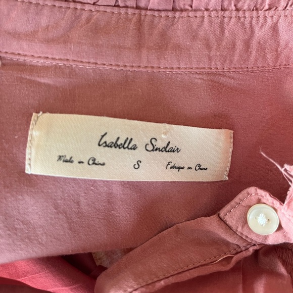 ANTHROPOLOGIE Isabel Sinclair Embroidered Blouse - Picture 10 of 11